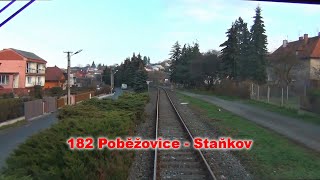 Trať 182 Poběžovice - Staňkov