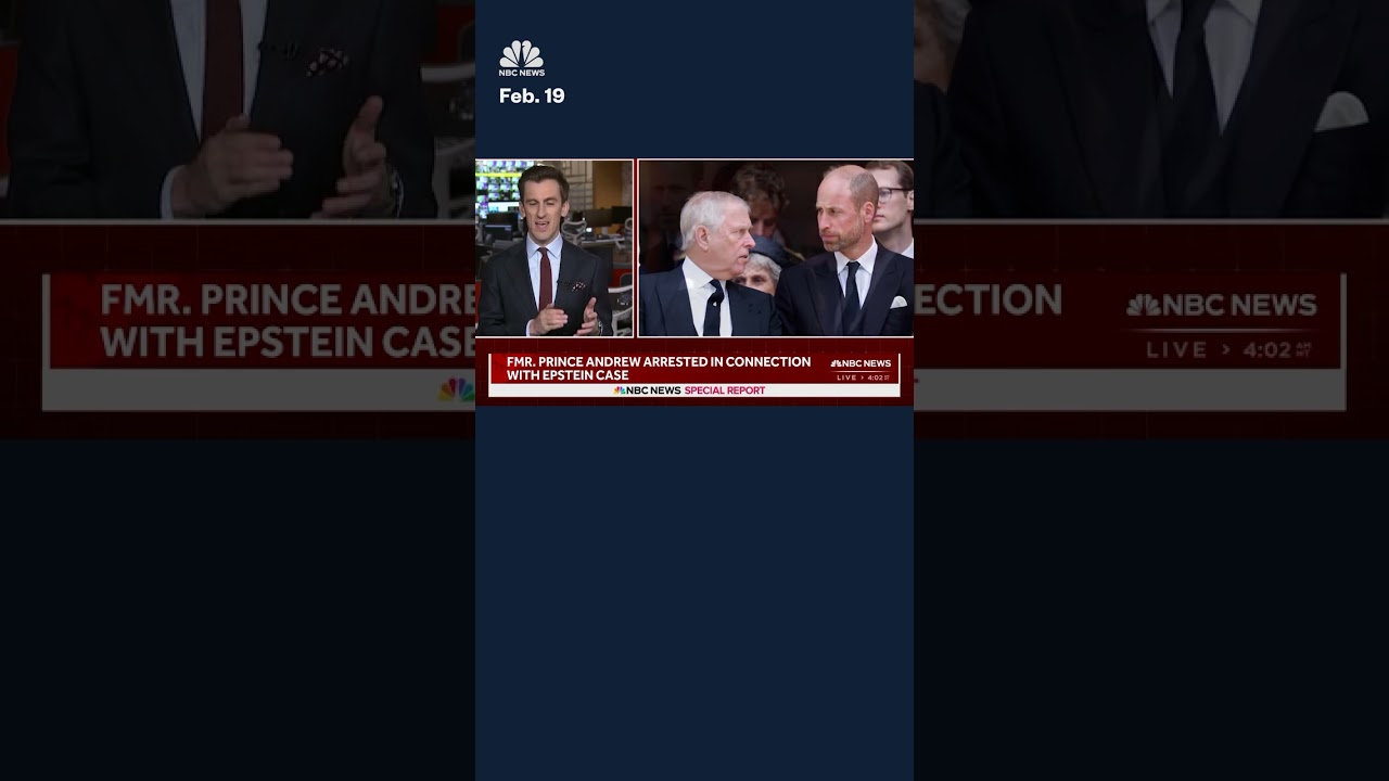 Former Prince Andrew arrested on suspicion of misconduct in public office