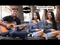 Singing Prank With Twist In Public | Pasoori & Hindi Songs Mashup Amazing Girl Reactions😍| Jhopdi K