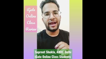iGate Online Class Student / Supreet Shukla #ANDC Delhi, #gate 2023 #cse  #shorts