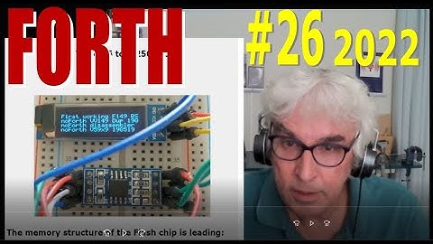 Willem Ouwerkerk -NOF Tiny SPI flash system in Forth --  FORTH 2020 ZOOM meeting #26