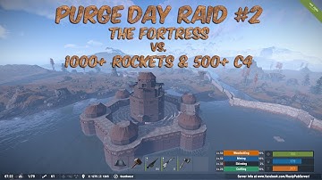 RUST: Purge Day Raid #2 (Rusty Pub Fortress)