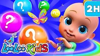 Colors Galore! 2Hour Kids' Songs Compilation by LooLoo Kids  Engage & Learn