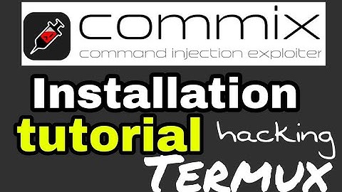 Installation Commix tool in termux || how to install Commix tool in termux ?