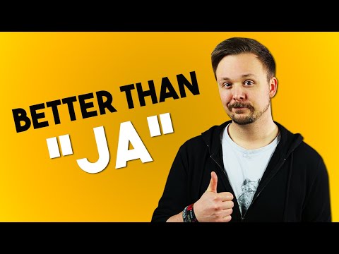 Different Ways Of Saying Yes In German | A Get Germanized Lesson