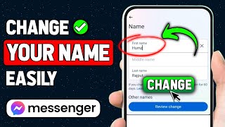 How to change your name on Messenger 📝 (2025 New Method) screenshot 5