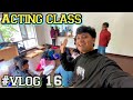 Acting class 😉 #vlog 16