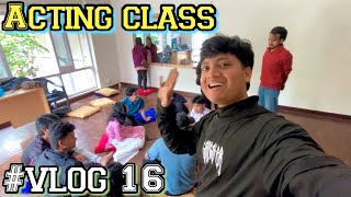 Acting class 😉 #vlog 16