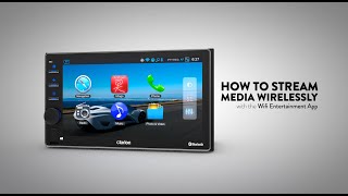 Stream media wirelessly between the Clarion AX1 and your mobile device screenshot 2