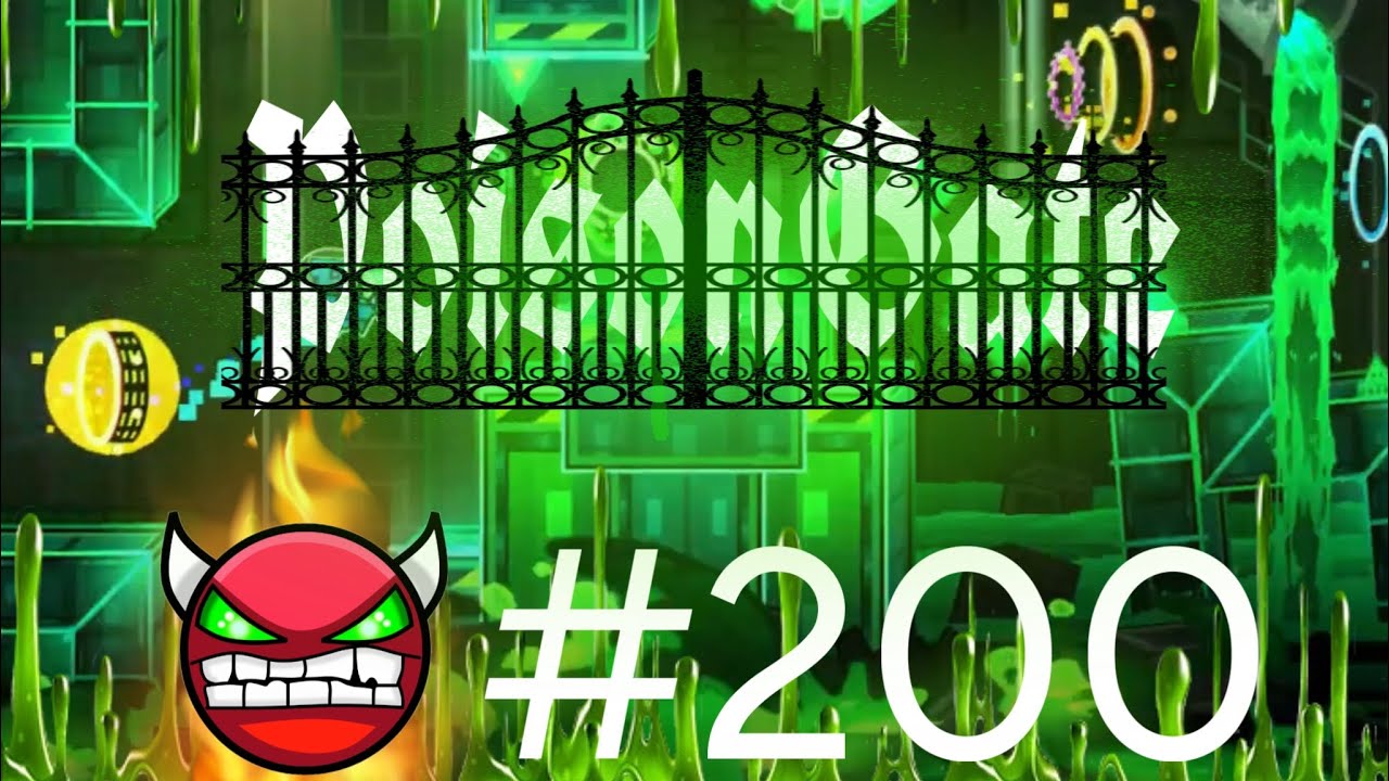 MY 200TH HARD DEMON!!! | "PoisonGate" By BrazilTeam - Geometry Dash 2.2 (Hard Demon)