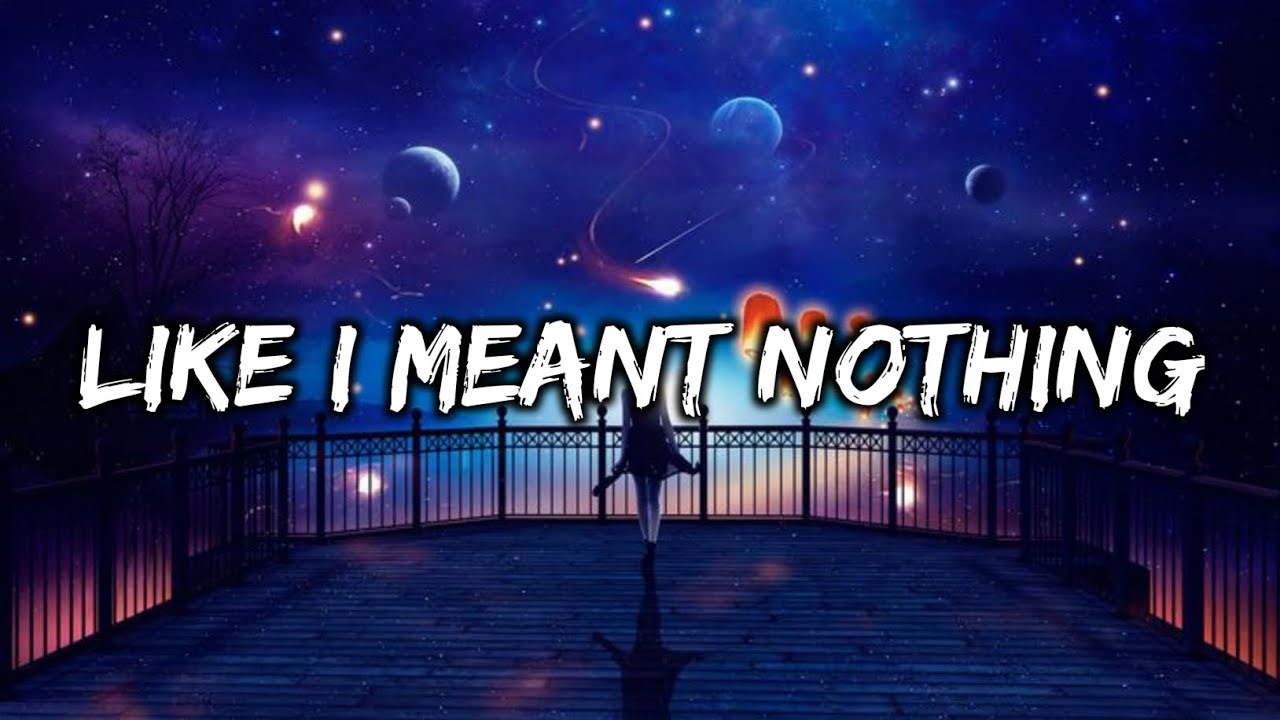 He Walked Out Like I Meant Nothing | Emotional Sad Song (Official Lyrics Video)