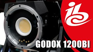 Godox MG1200Bi - 1200W Bi Color COB LED First Look (IBC 2022)