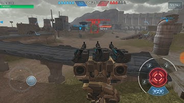 New weapon Shocktrain on test server War Robots