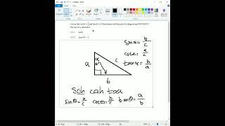 angles in a cartesian plane - grade 10 trig - part 1