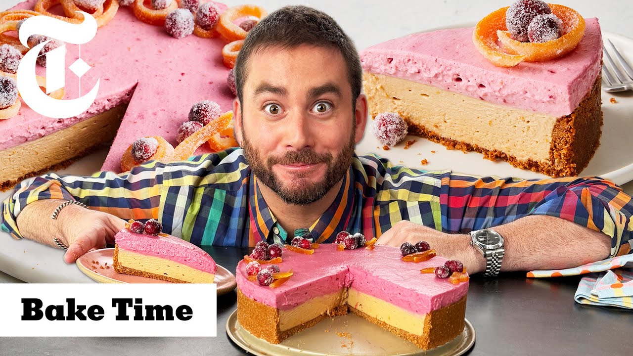 Ваш новый праздничный рецепт: чизкейк с клюквой, печеньем и маслом от Вона | Время выпечки | NYT ...