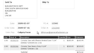 Finding Your Account Information with the GF e-Catalogue