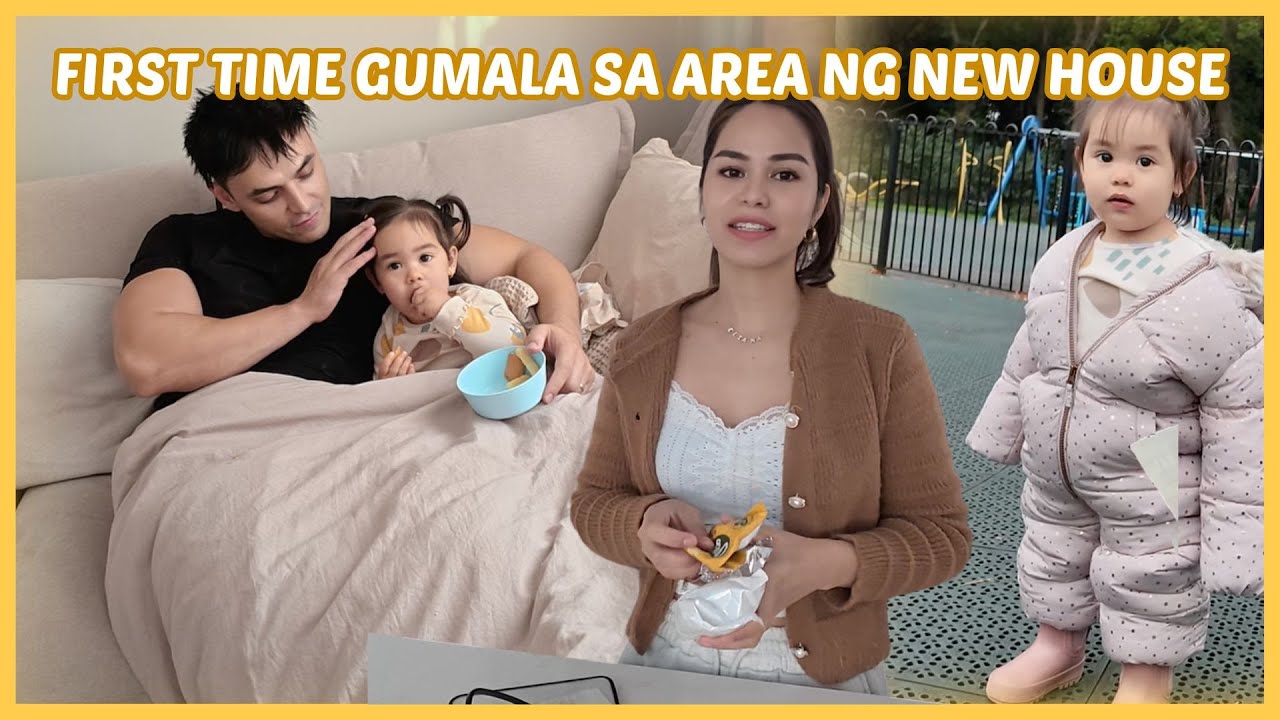 ПЕРВАЯ ПРОГУЛКА ПО РАЙОНУ НАШЕГО НОВОГО ДОМА! 🏡 ЭЛЛЕ БЕЛЬ ПОНРАВИЛОСЬ ♥️