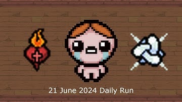The Binding of Isaac Daily Run 21 June 2024 (Alternative)