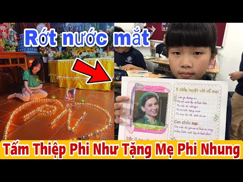 Video ????TRỰC TIẾP Phi Như Xúc Động Viết Tấm Thiệp Tặng Mẹ... - youtube