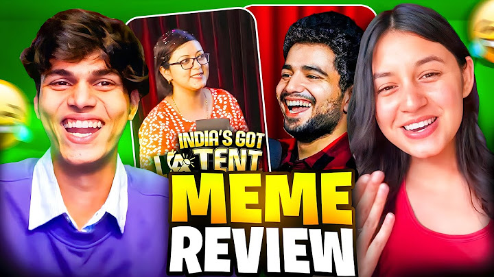 INDIA'S GOT LATENT MEME REACTION || Funniest meme review ever 😂