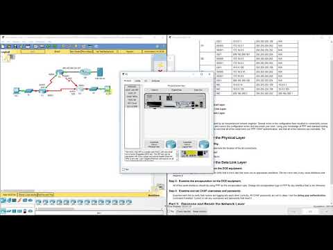 PKT 2.4.1.4 - Troubleshooting PPP with Authentication - YouTube