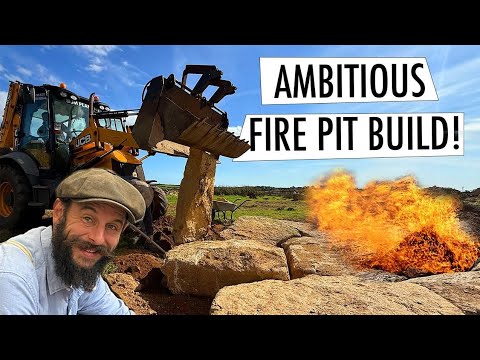 Building An Epic Fire Pit At Home!