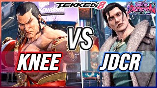 T8 🔥 Knee (Feng) vs JDCR (Dragunov) 🔥 Tekken 8 High Level Gameplay