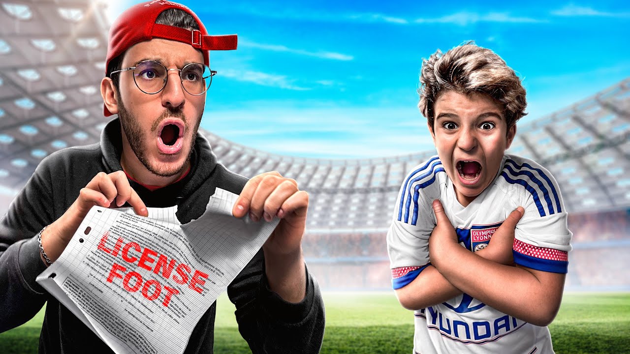 NOUVELLE SAISON DE FOOT POUR MON PETIT FRÈRE.. S'IL ÉCHOUE SON PREMIER ENTRAINEMENT = PAS DE LICENCE