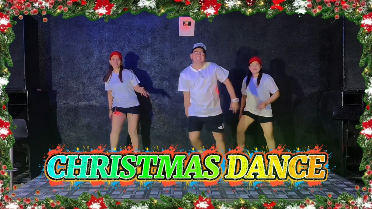 CHRISTMAS DANCE | nonstop Christmas remix | disco Christmas song | Xmas dance | 🌲| simple dance 