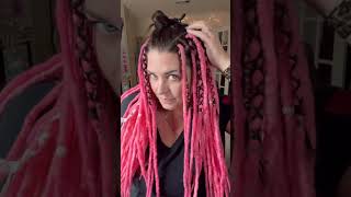 How To Self Install Double Ended Dreadlocks  Part Two  The Top Half