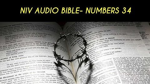 NUMBERS 34 NIV AUDIO BIBLE (with text)