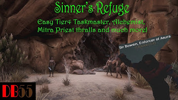 How to get an easy Tier 4 Taskmaster, Alchemist and Brimstone! Conan Exiles Sinner