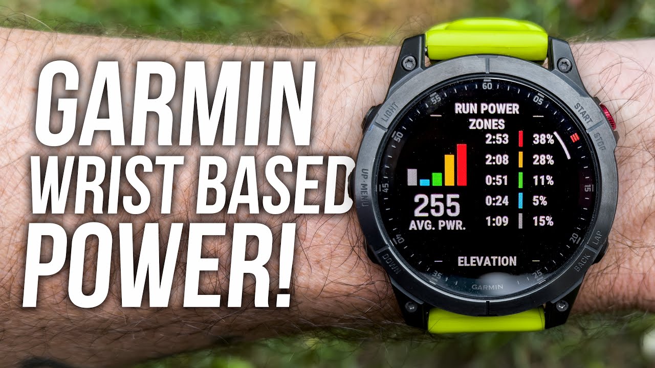 Oswald lodret bjærgning Garmin Wrist Based Running Power is Here! - Compared to Apple Watch Ultra,  Stryd, COROS, and HRM-Pro - YouTube