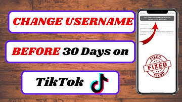 how to change username on tiktok without waiting 30 days|change username on tiktok before 30 days