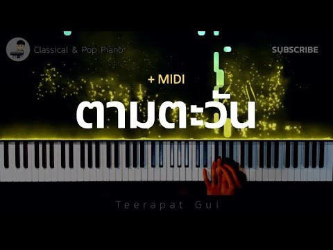 ตามตะวัน - NUM KALA X แอ๊ด คาราบาว - Piano Cover #MYHERO