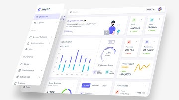 Responsive Admin Dashboard HTML CSS & Javascript | Download Source Code