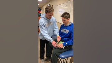 Self Mobilization of distal wrist