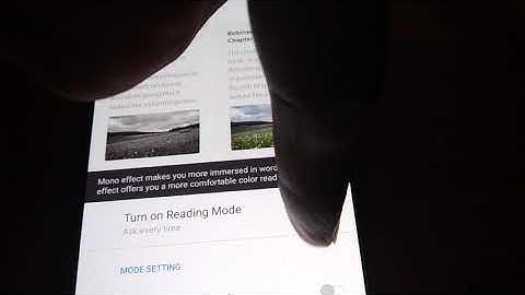 OnePlus Nord Reading Mode - Chromatic Effect , Mono Effect