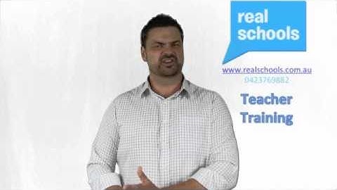 Real Schools - Teacher Training
