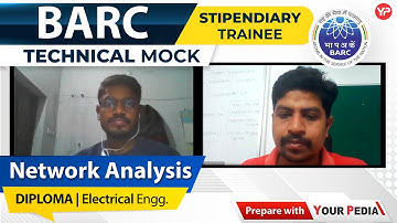 Network Analysis Mock Interview for BARC Stipendiary Trainee | Interview Preparation with YourPedia