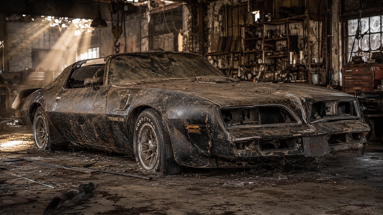 ASMR Car Restoration Full Rebuild of 1977 Pontiac Firebird Trans Am ...