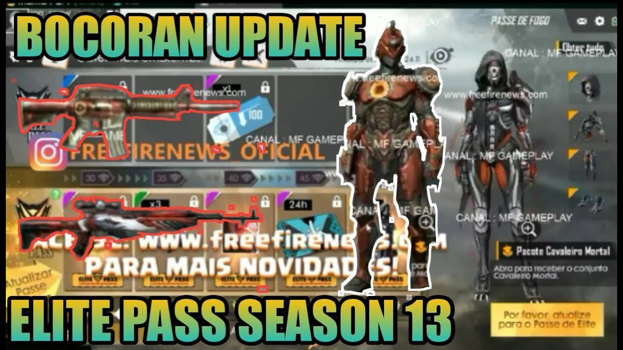 Bocoran Elite Pass Season 13 Garena Free Fire Youtube