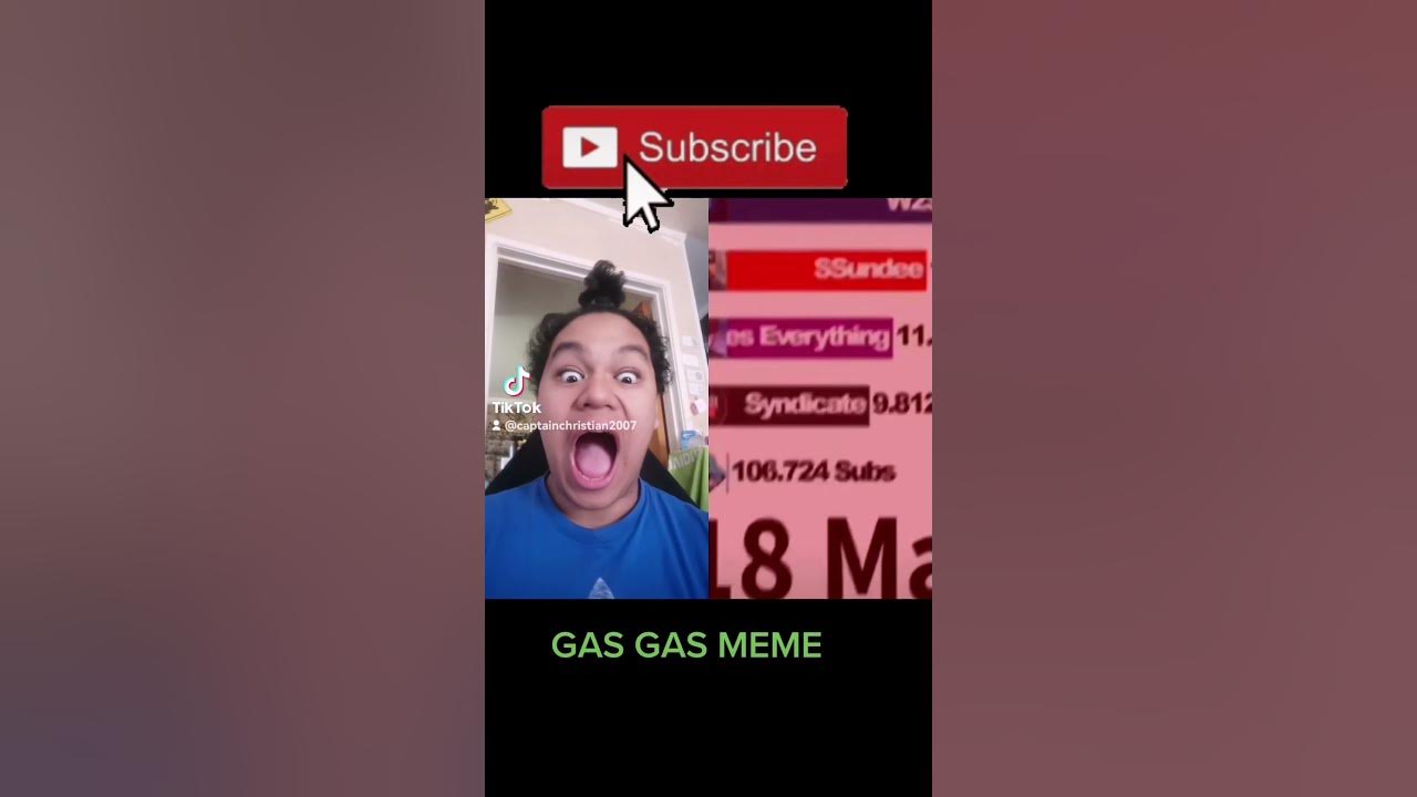 GAS GAS MEME SUBSCRIBERS RACES. TIK TOK DUET. YouTube