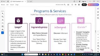 An Overview of Ingram Library Services