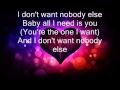 Tamar Braxton The One with Lyrics