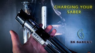 Charging Your Saber - Round Port / USB C / External screenshot 3