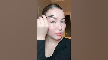 I tried BROW LAMINATION | I’m in love the results! 🤩✨ #shortsfeed #browlamination #eyebrows