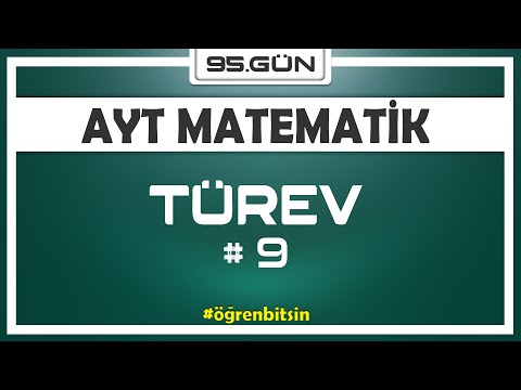 Türev 9 | AYT MATEMATİK KAMPI 95.gün | Rehber Matematik