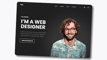 Personal Portfolio Landing Page HTML CSS