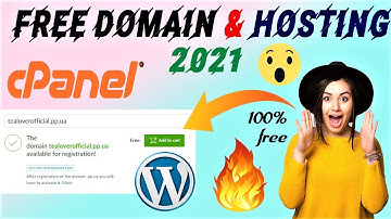 Free Domain and Hosting 2021 / Free Cloud Hosting /free .com Domain 2021